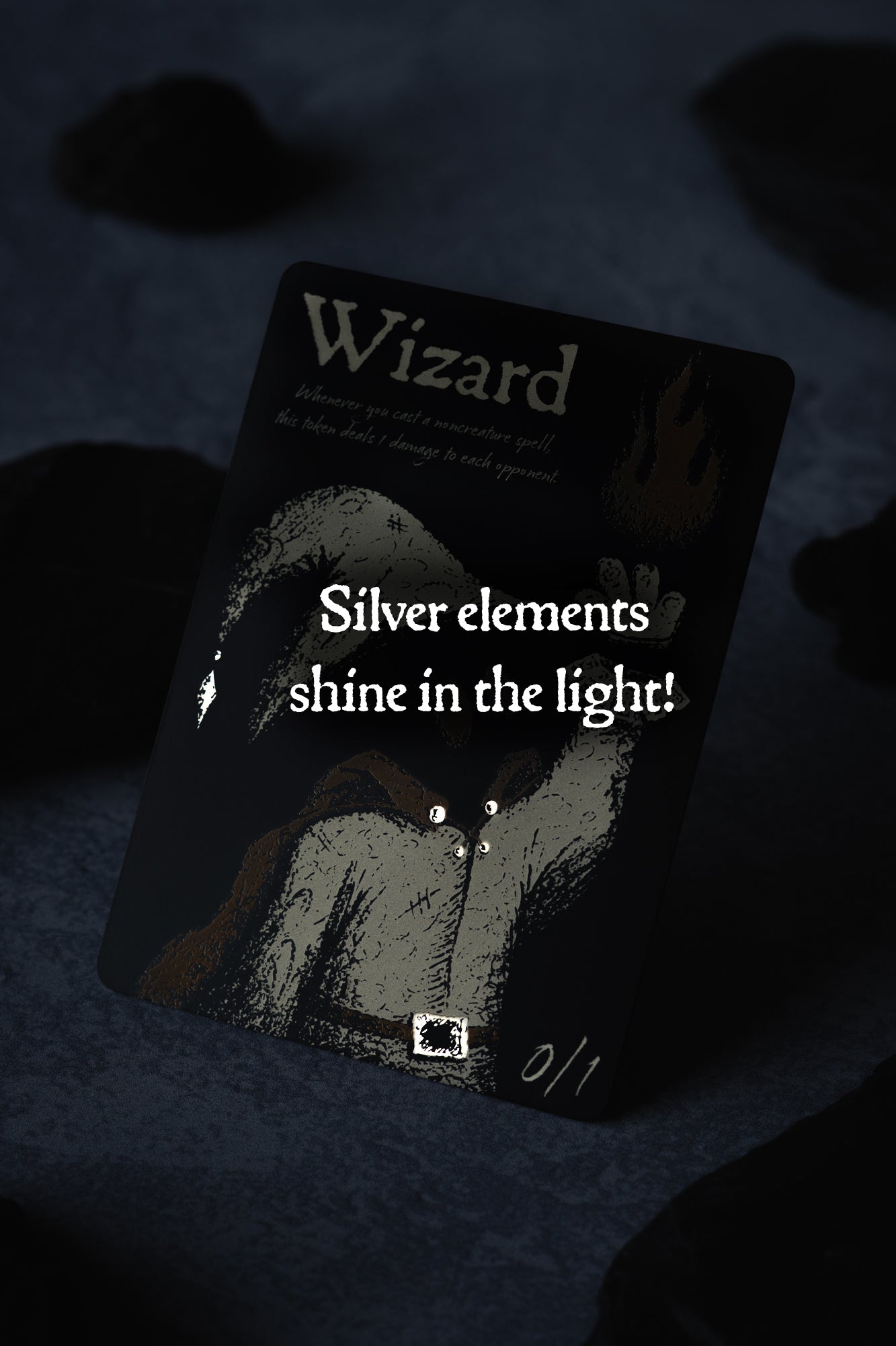 Stainless Steel Wizard Token