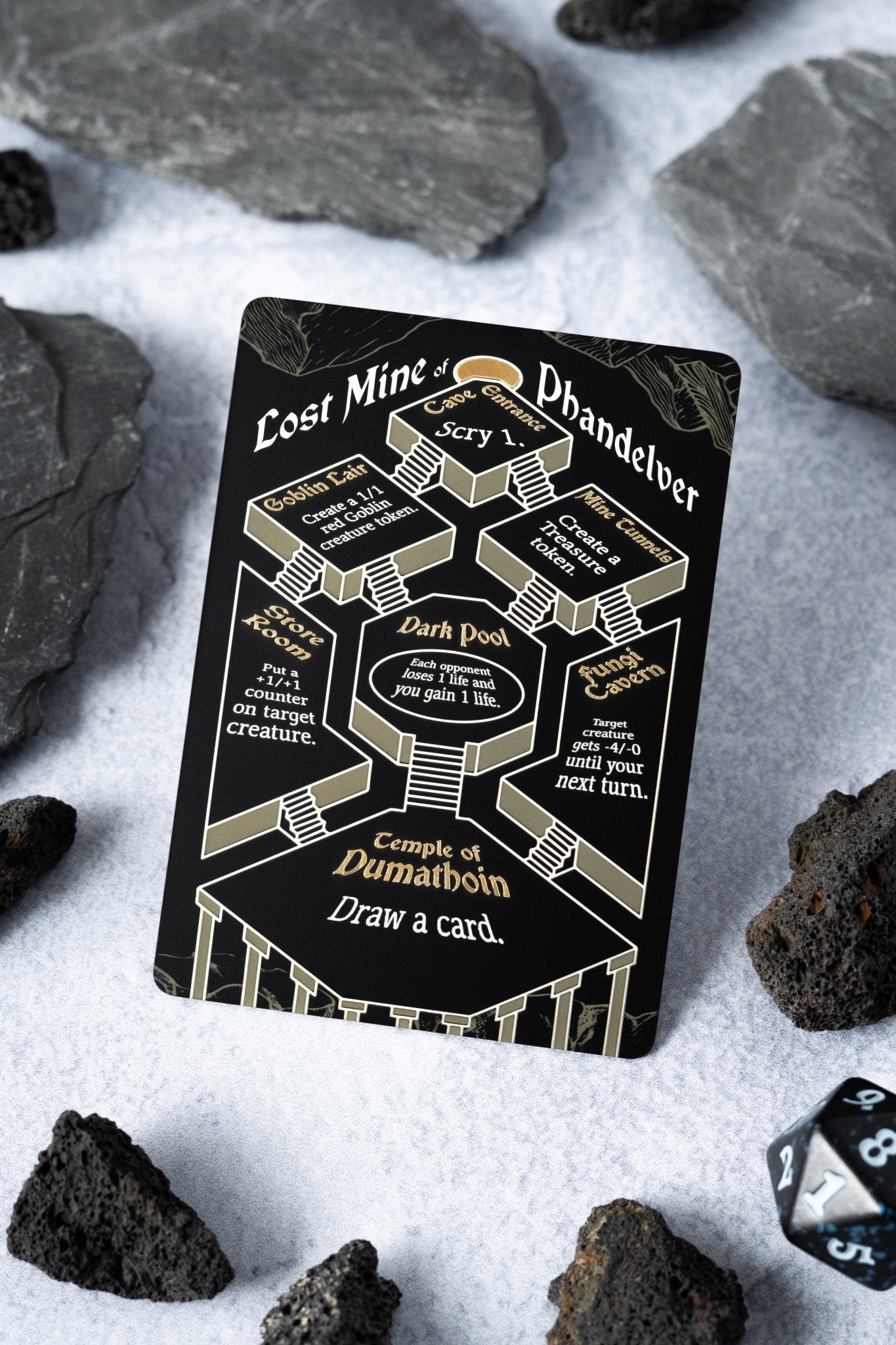 Engraved Steel Lost Mine of Phandelver Token - Legendary Artifacts
