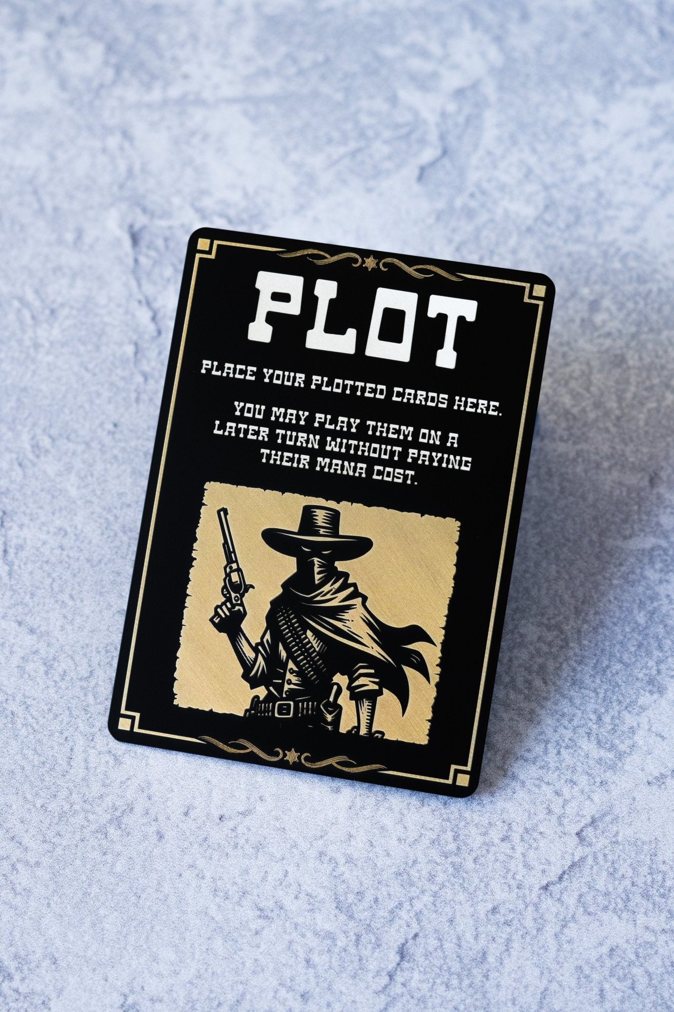 Engraved Steel Plot Token - Legendary Artifacts