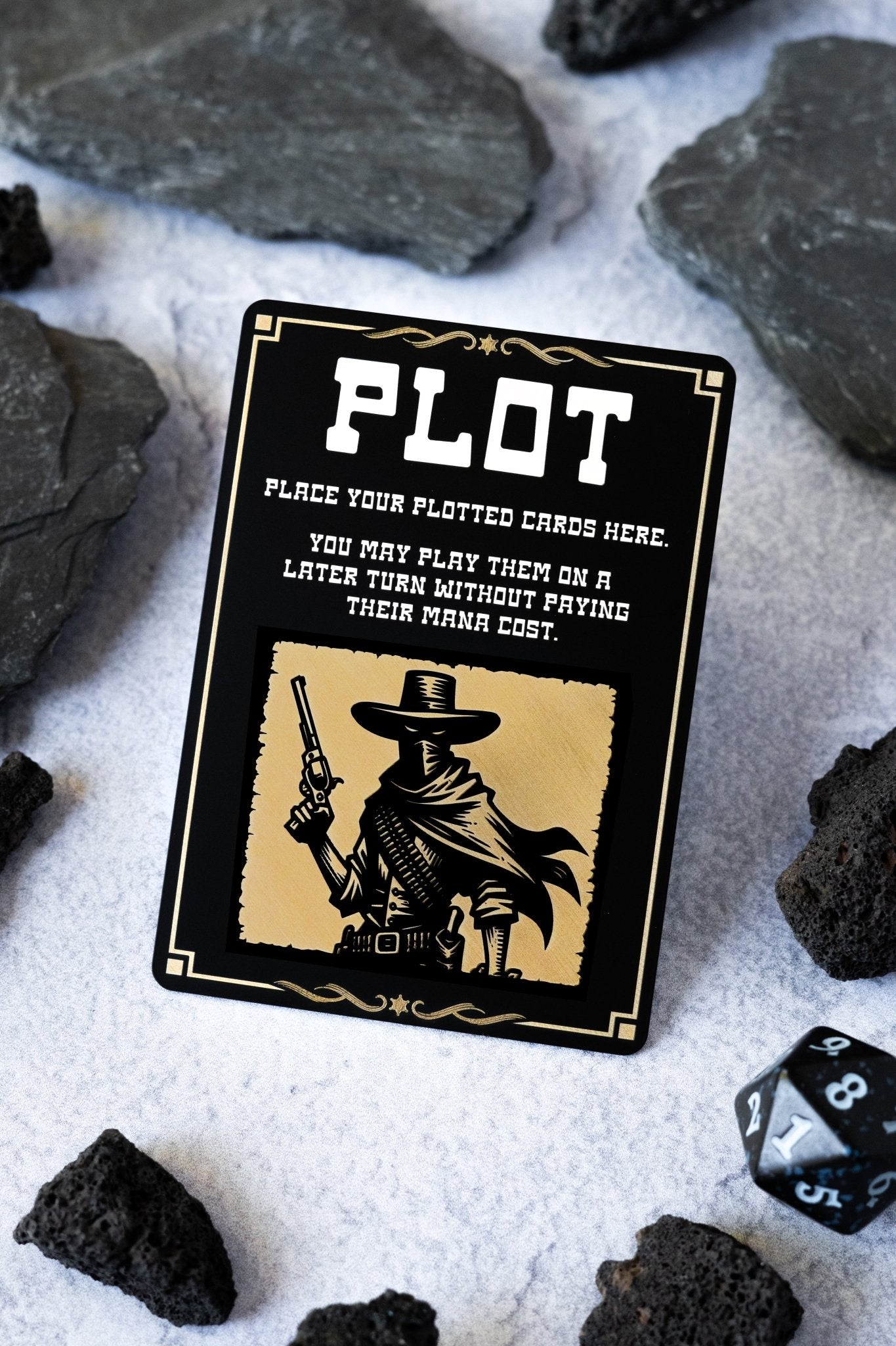 Stainless Steel Plot Token - Metal MTG Tokens | Legendary Artifacts Stainless Steel Plot Token - Metal MTG Tokens | Legendary Artifacts