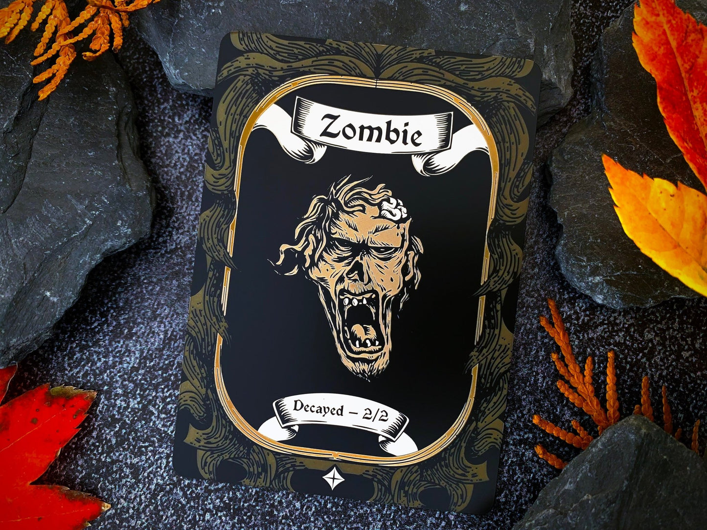 Engraved Steel Zombie Token (Decayed) - Legendary Artifacts