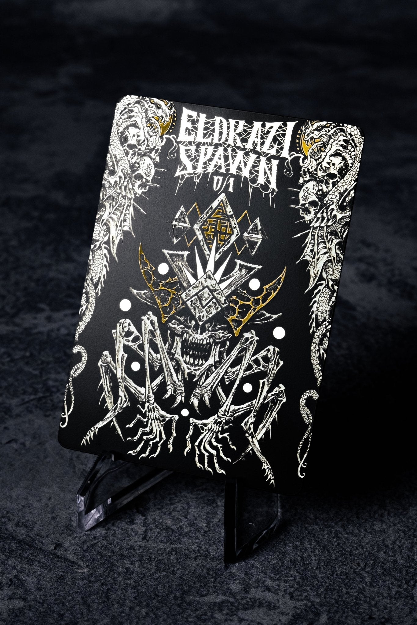 Stainless Steel Eldrazi Spawn Token - Legendary Artifacts