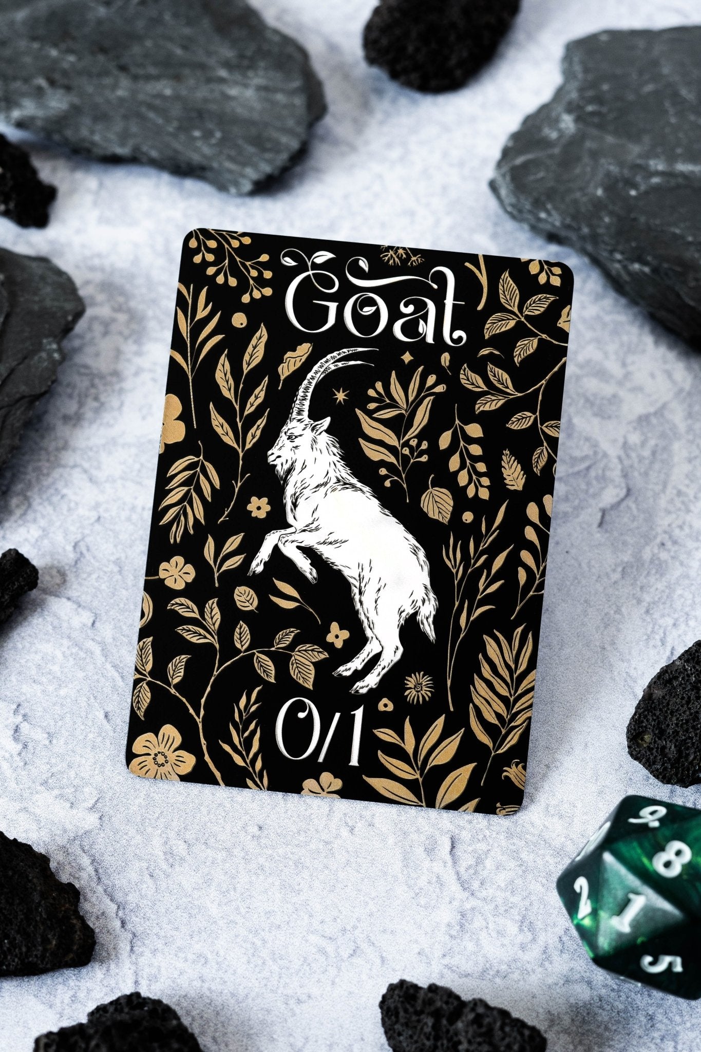 Stainless Steel Goat Token - Metal MTG Tokens | Legendary Artifacts Stainless Steel Goat Token - Metal MTG Tokens | Legendary Artifacts