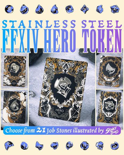 Customizable Stainless Steel Hero Token