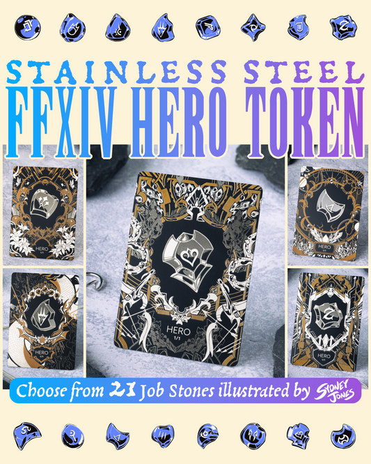 Customizable Stainless Steel Hero Token