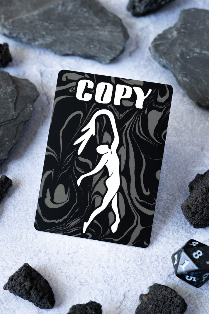 Stainless Steel Copy Token - Metal MTG Tokens | Legendary Artifacts
