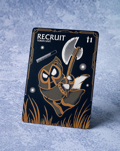 Stainless Steel Recruit Token