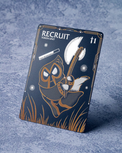 Stainless Steel Recruit Token