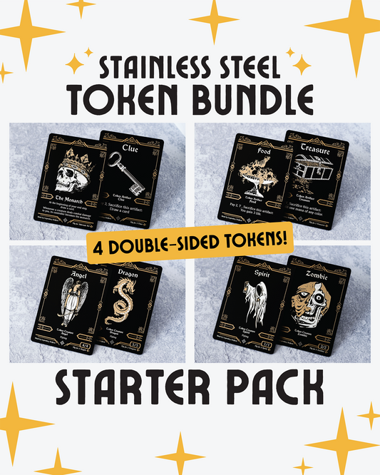 Stainless Steel Token Starter Pack Bundle