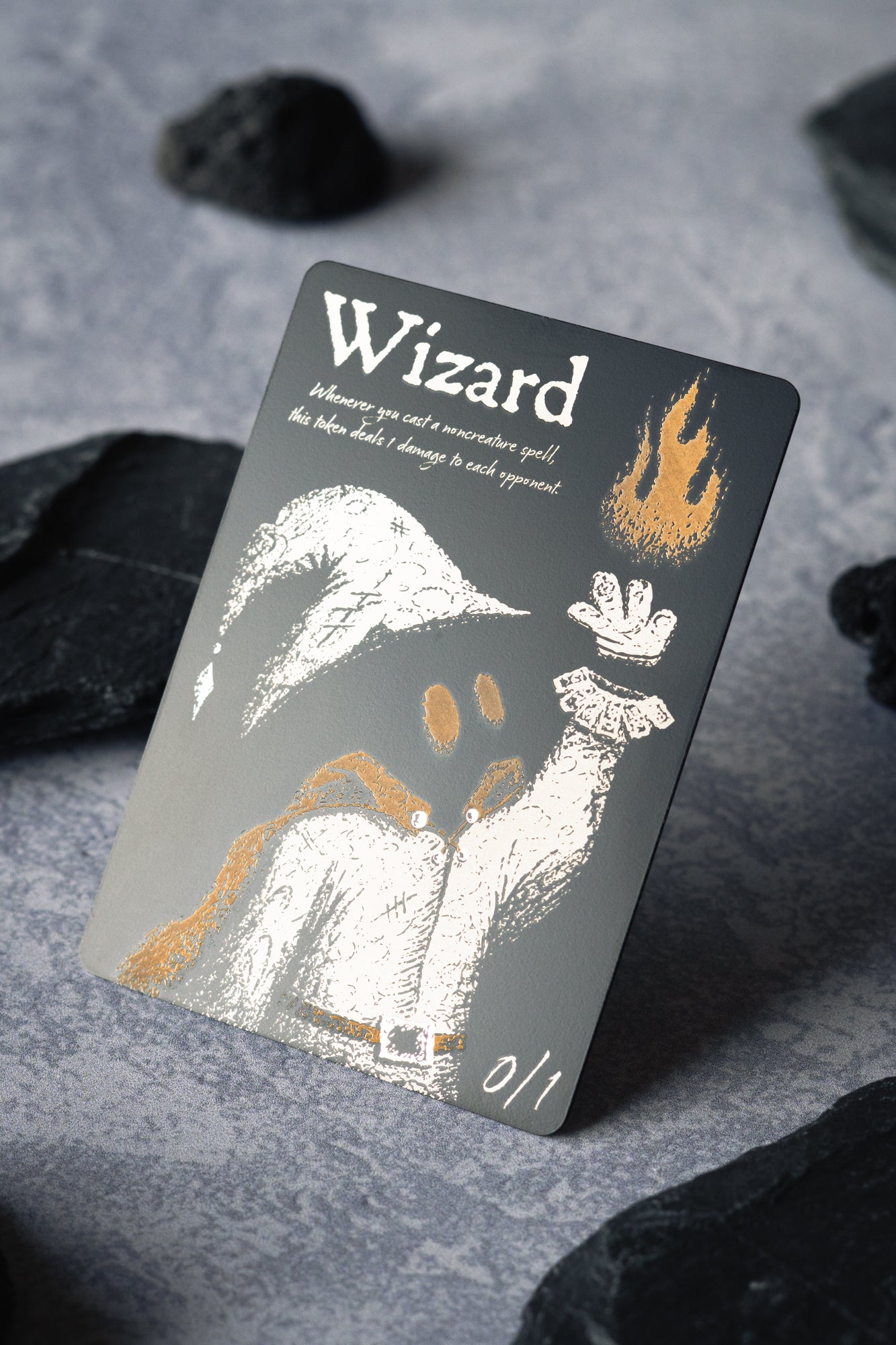 Stainless Steel Wizard Token