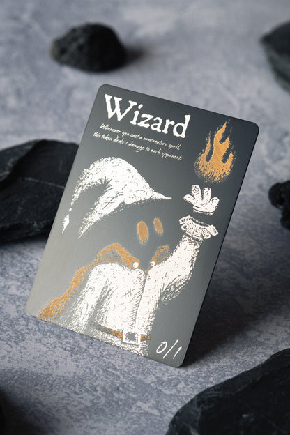 Stainless Steel Wizard Token