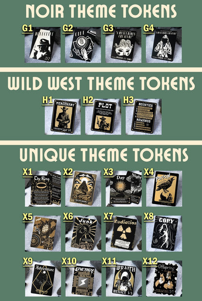 Build your own Double - Sided Stainless Steel Token - Legendary Artifacts