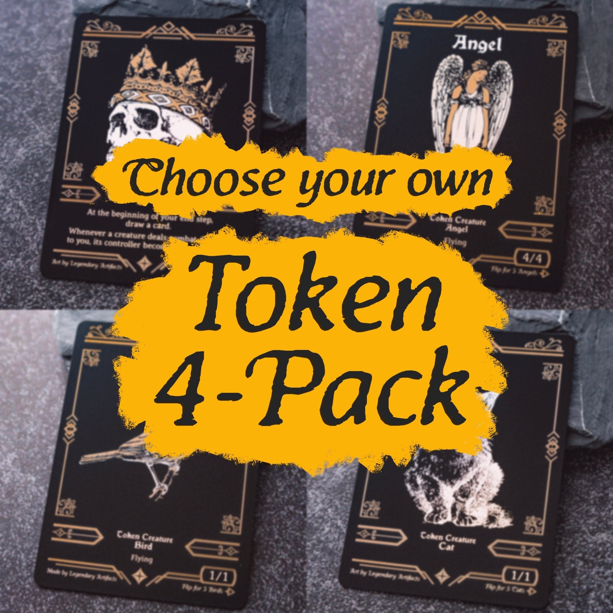 Token Bundles - Stainless Steel MTG Tokens | Legendary Artifacts