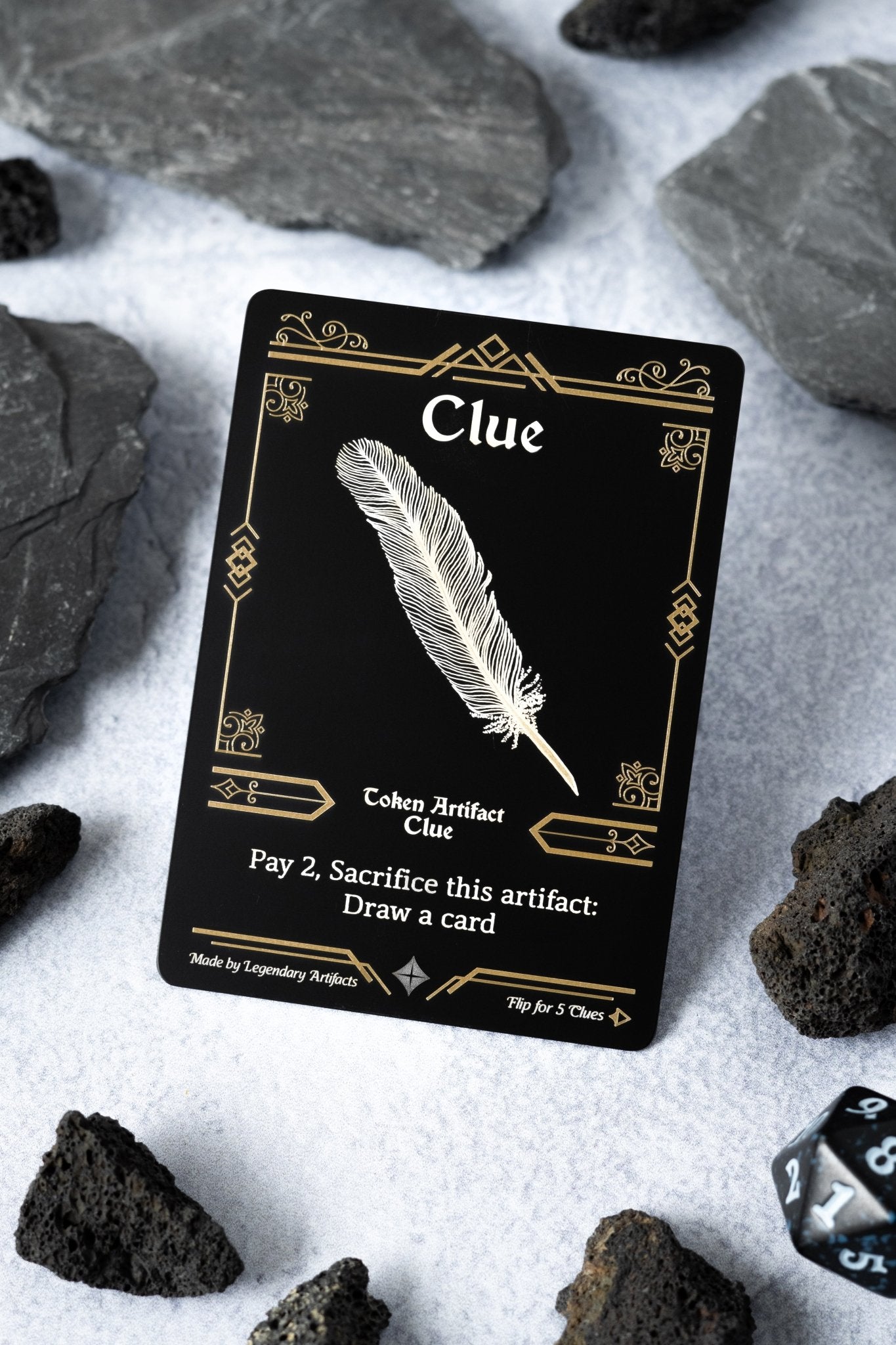Stainless Steel Clue Token