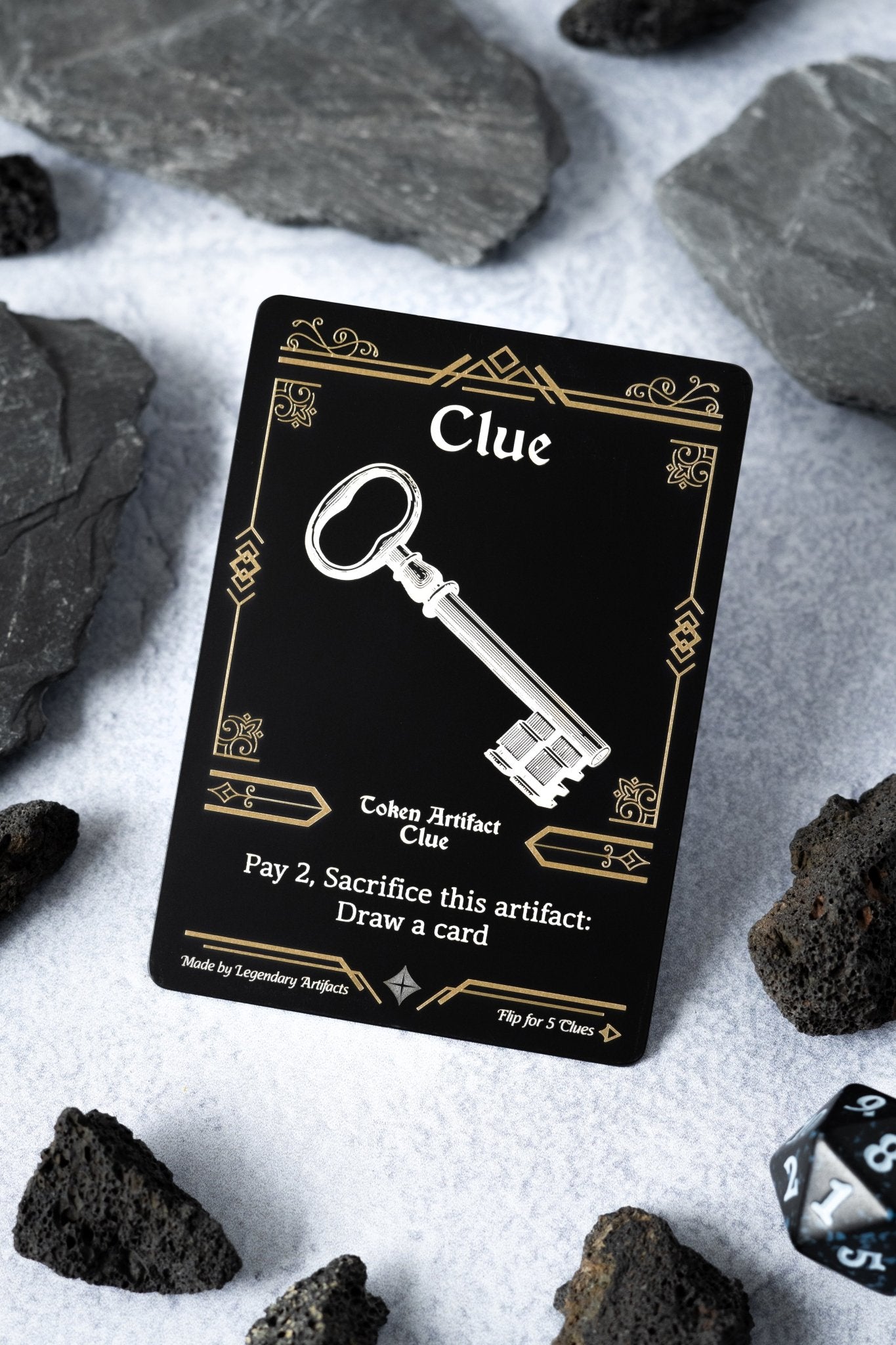 Stainless Steel Clue Token