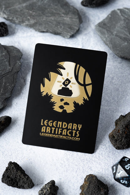 Engraved Steel Egg Token - Legendary Artifacts