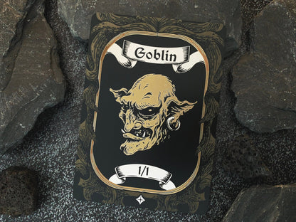 Engraved Steel Goblin Token - Legendary Artifacts