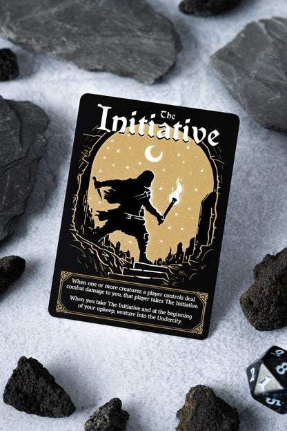 Stainless Steel Initiative Token - Metal MTG Tokens | Legendary Artifacts Stainless Steel Initiative Token - Metal MTG Tokens | Legendary Artifacts