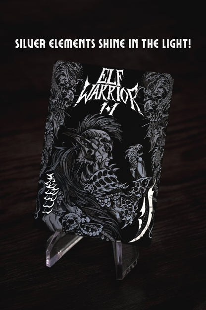 Stainless Steel Elf Warrior Token - Legendary Artifacts