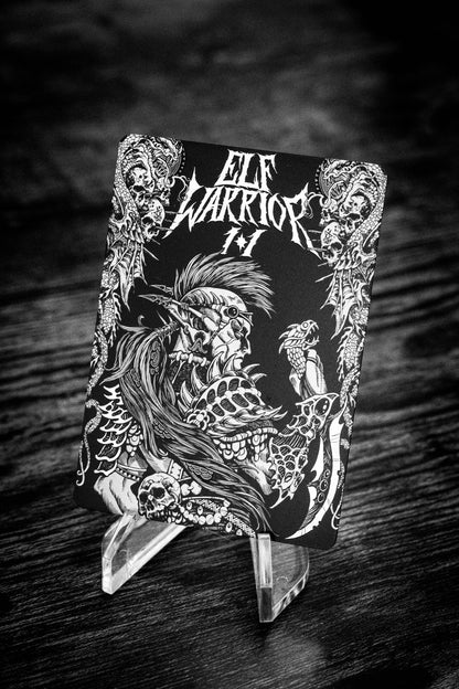 Stainless Steel Elf Warrior Token - Legendary Artifacts