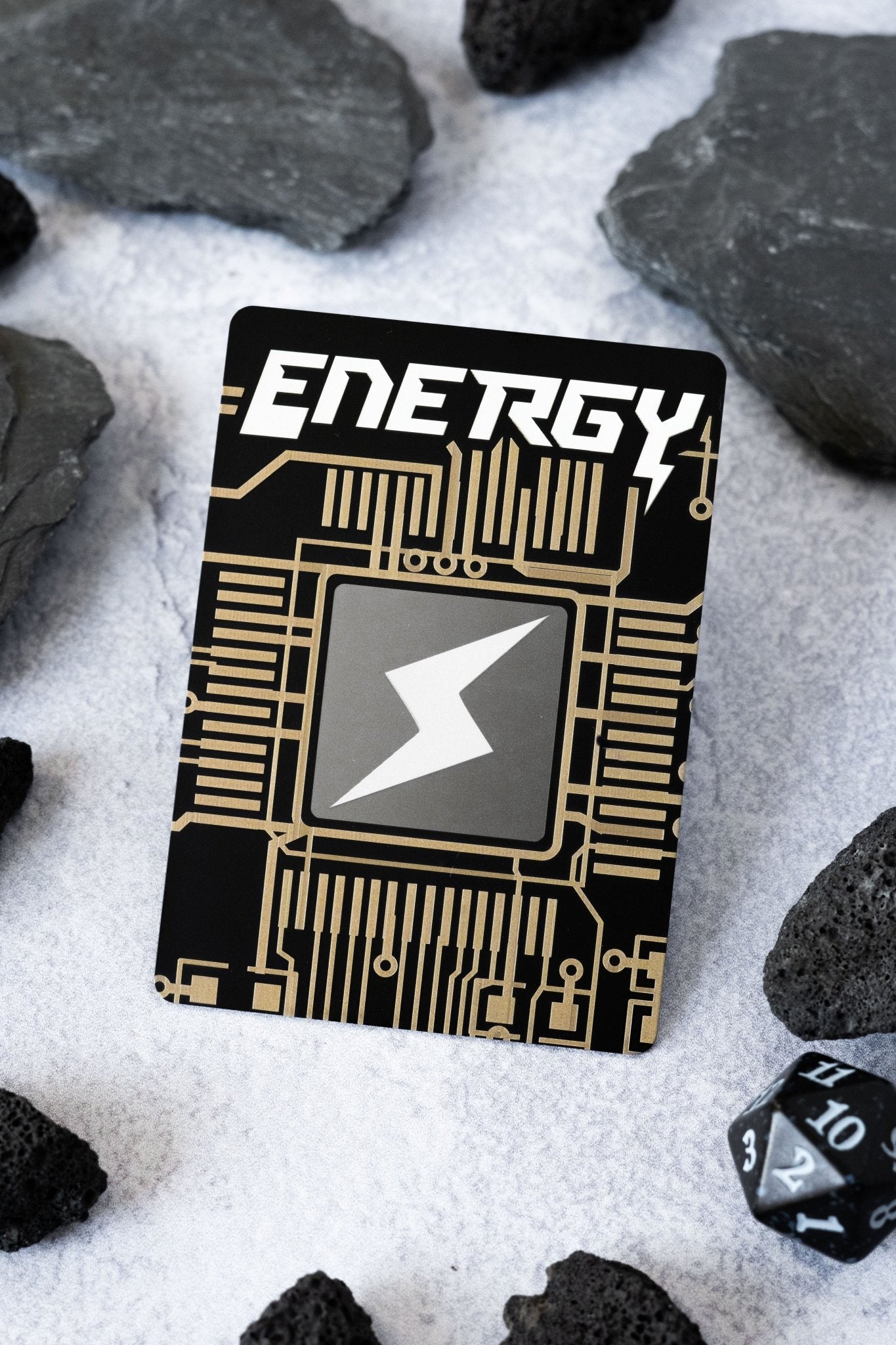 Stainless Steel Energy Token - Legendary Artifacts