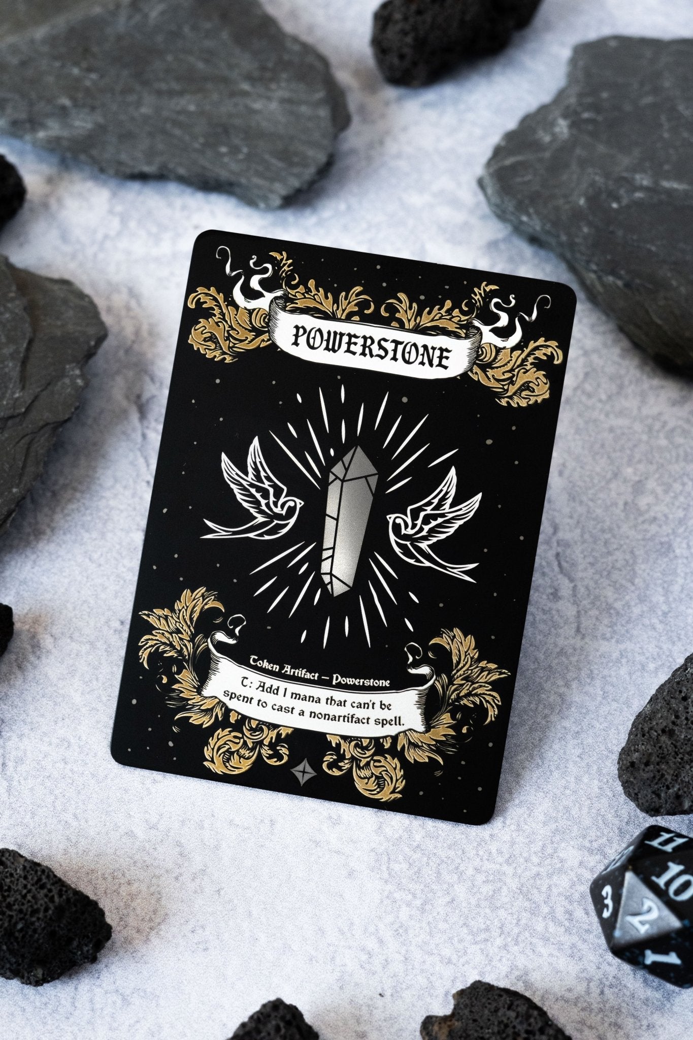 Stainless Steel Powerstone Token