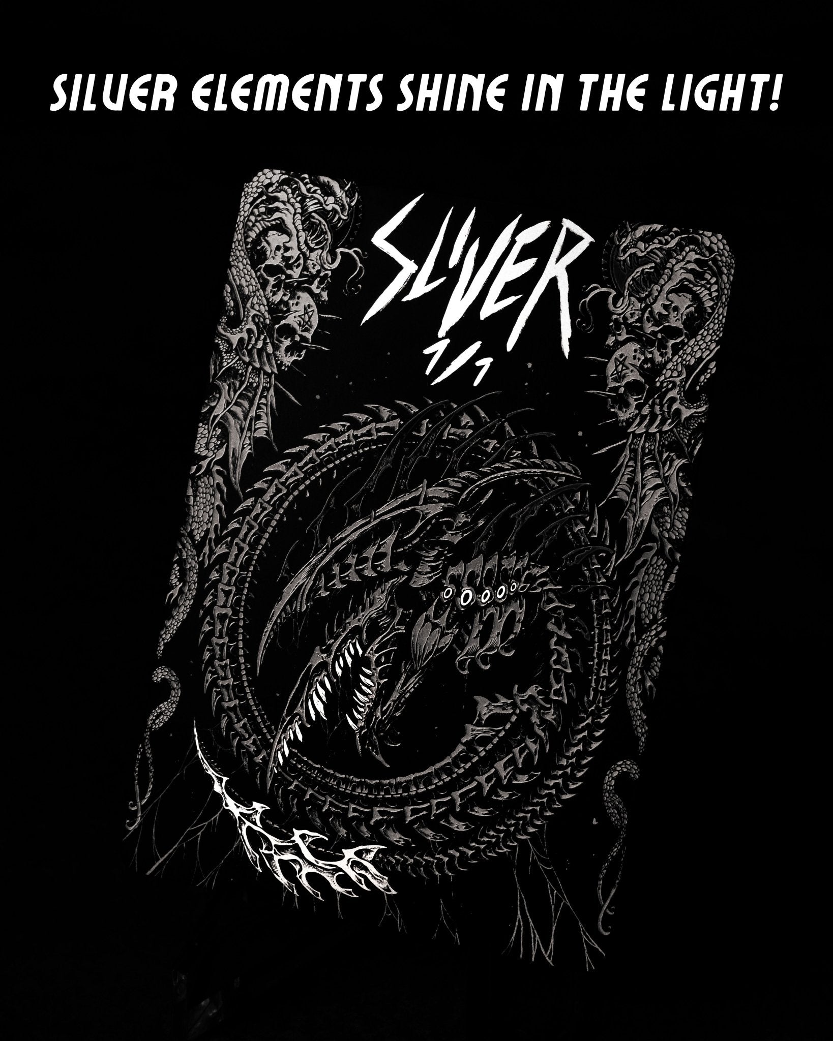 Stainless Steel Sliver Token - Metal MTG Tokens | Legendary Artifacts
